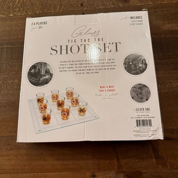 Tic Tac Toe Shot Set - Picture 2 of 3
